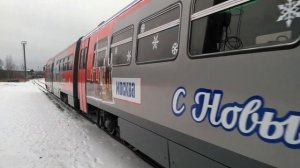 Туристический РА2-047 поезд №928М Москва - Переславль.