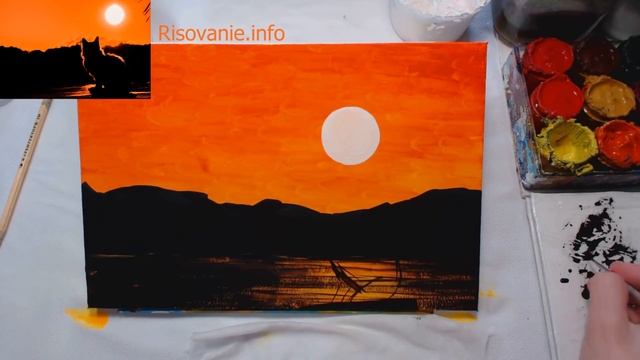 Как нарисовать Кота на закате смотреть онлайн