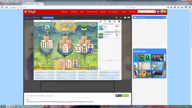 Magic Solitaire - wygrany pojedynek :) смотреть онлайн