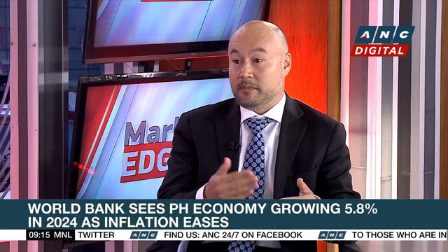 World Bank: Domestic demand, uptick in investment to drive PH economic growth in 2024 | ANC смотреть онлайн