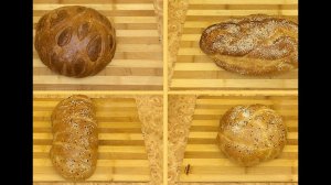 4 способа оригинальной формовки подового хлеба
