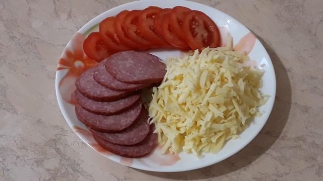 Ленивая пицца. Проще не бывает.