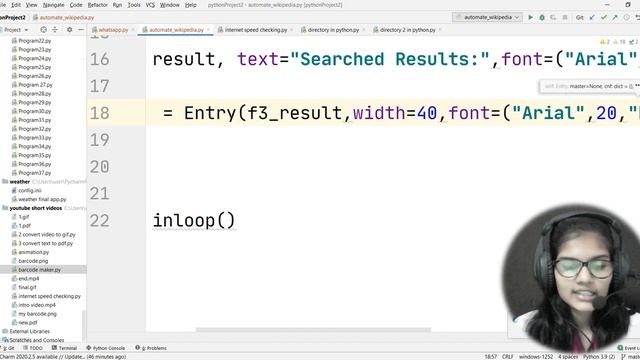 Make your own wikipedia |  python project | tkinter project | GUI python project