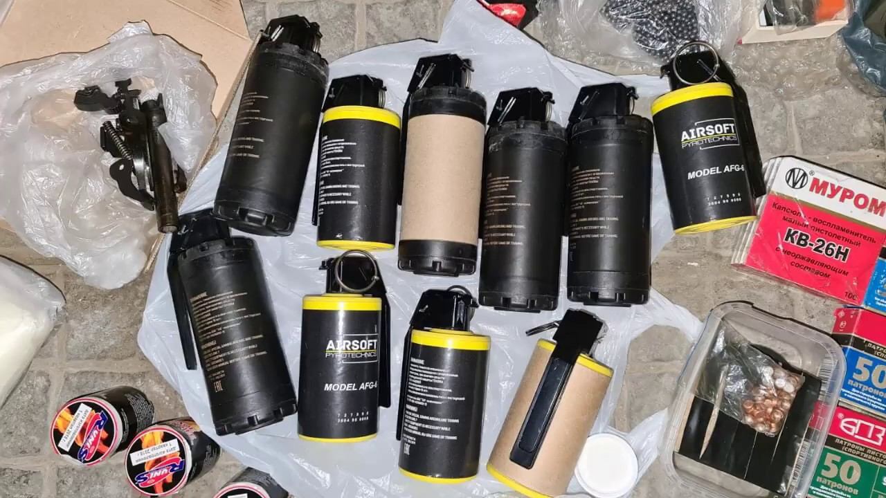 В Тамбовской области полицейские изъяли арсенал оружия и боеприпасов