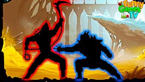 МЕГАМОНСТР Новые серии ов игра Shadow Fight 2 бой с тенью