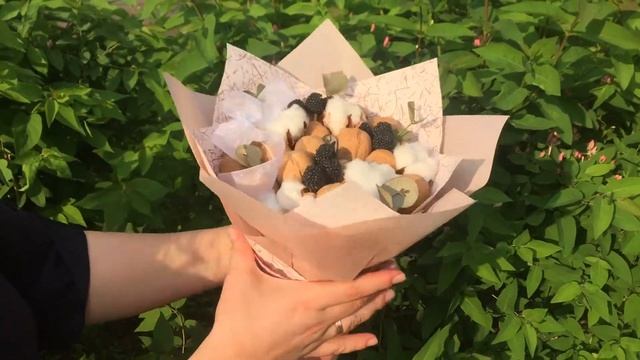 Букет из орехов "Милый орешек" смотреть онлайн