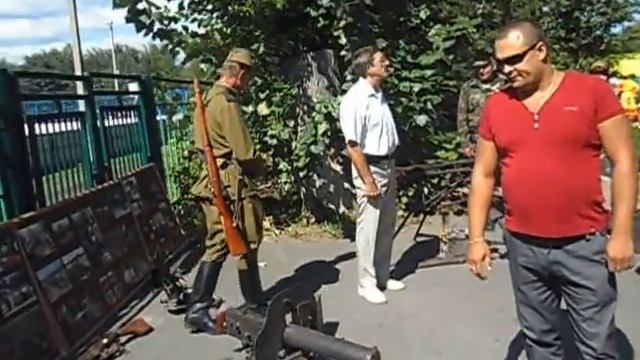 Поисковая группа"Огненная дуга".Выставка экспонатов в Алексеевке. смотреть онлайн