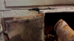 Русская печь Экономка - растопка