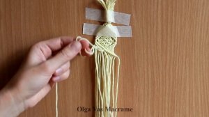 Macrame Bookmark Tutorial | Macrame Pattern | Marcador de Macramé | Макраме схемы | Плетение Схема