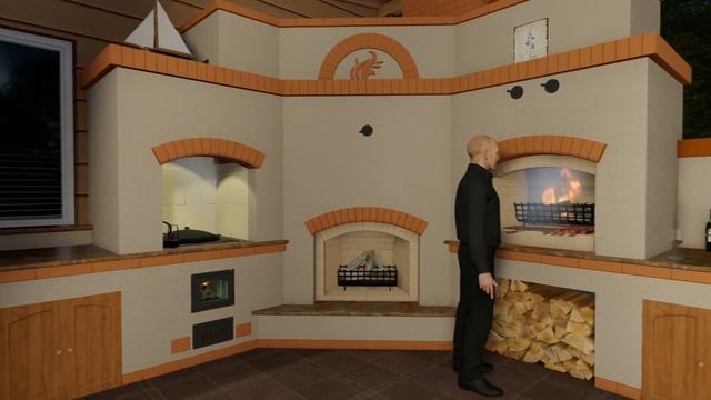 Кухонный Печной Комплекс Рязань-3 смотреть онлайн