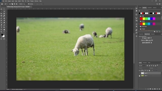 How To Recompose An Image In Photoshop 2023 #photoshoptutorial