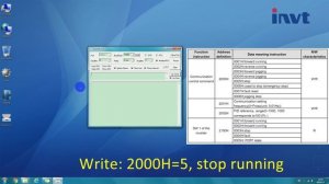 INVT VFD function show: GD350 RS485 Modbus communicate with Commix introduction