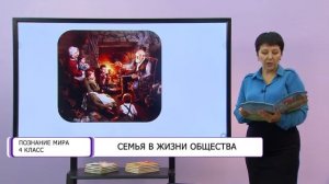 Познание мира. 4 класс. Семья в жизни общества /23.09.2020/