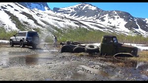 Кому по силам вытащить ЗИЛ из болота. Кракен 7.