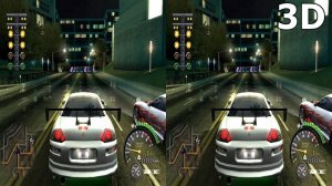 Street Racing Syndicate 3D video 1 SBS VR box google cardboard