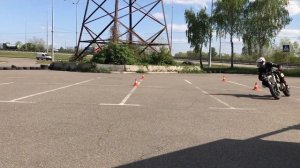 3 круга. Упражнение для прокачки работы газом на мотоцикле