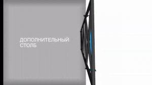 Откатные ворота с приёмом 7 метров усиленной балкой 10 метров