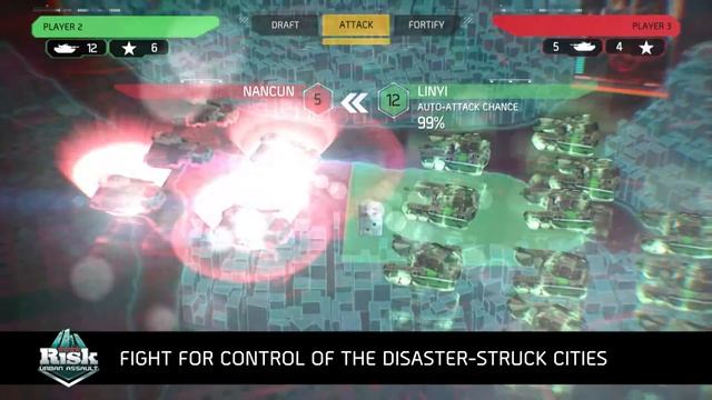 Hasbro Gaming - Risk: Urban Assault - Now Available in Digital! смотреть онлайн