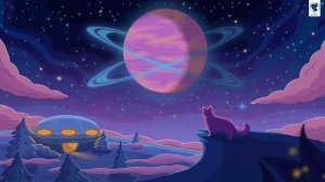 Purrple Cat - Distant Worlds II ? [lofi hip hop relaxing beats]