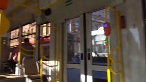 Трамвай Санкт-Петербурга 8-282: 71-301 (ОЭВРЗ) б.7510 по №3 по изм. марш. (12.04.18)
