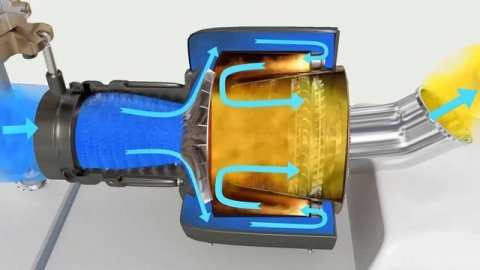 ГАЗОТУРБИННЫЙ ДВИГАТЕЛЬ