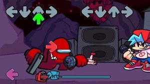 фнф мод амонг ас