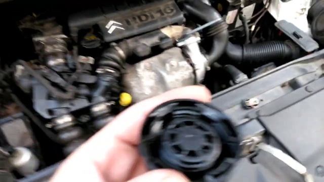 Давят газы в расширительный бачок #гбц #ремонтдвигателя #citroënc4 #антифриз