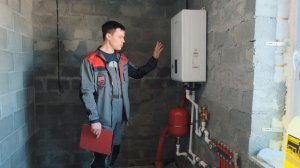 Отопление в частном доме. Строительство домов из теплоблока. "Теплоблок 25"