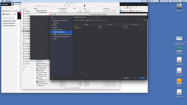 From install to Run for Python3.7 and PyCharm on Mac смотреть онлайн