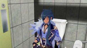 MMD Genshin Impact Bathroom Vine