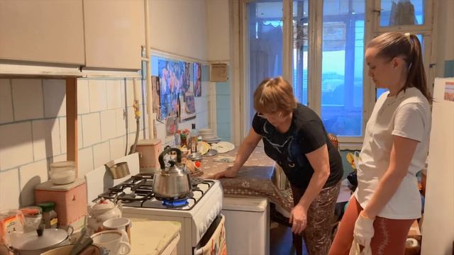 ВЛОГ Уборка в старой квартире / Москву замело