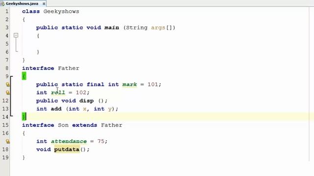 125. Example of One Interface extending one Interface in Java Programming (Hindi) смотреть онлайн