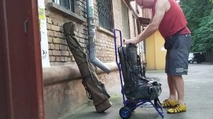 супер тележка для рыболова