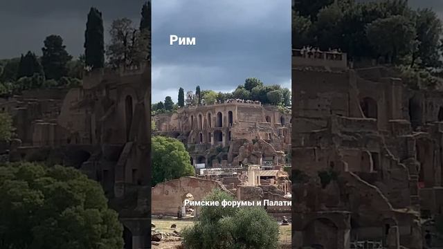 Рим. Развалины Римских форумов и Палатин. Сентябрь 2022#италия#рим#колизей#ватикан#гидвриме