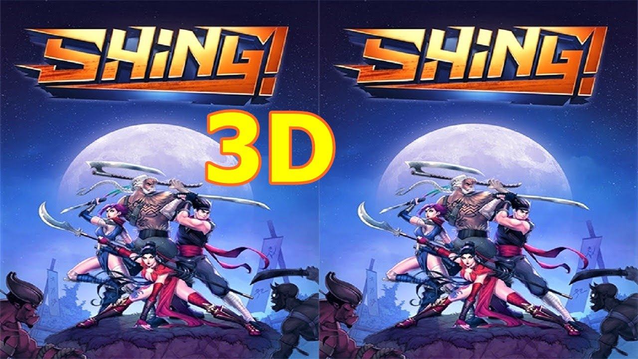 Shing! 3D video SBS VR box google cardboard