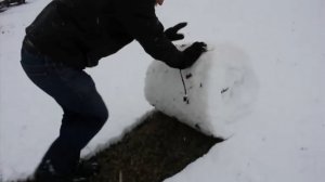 Простой способ почистить снег