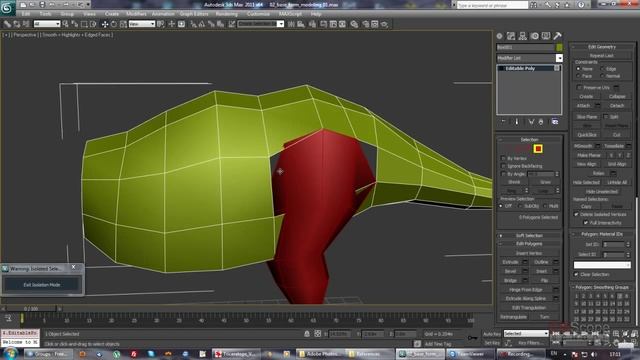 2 урок - Продвинутый моделинг в 3dsMax и Mudbox (Динозавр) смотреть онлайн