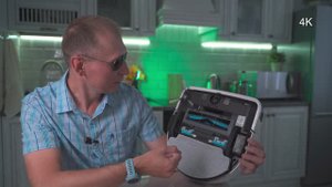 Робот пылесос HOBOT Legee D8 и станция самоочистки LuLu