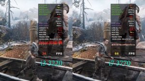 i3 3220 vs i7 3770 - Test 9 Games
