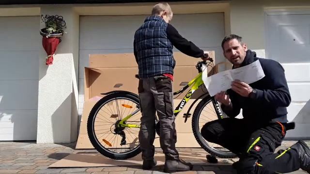 Fahrrad - XXL Unboxing S'Cool TroX Urban 26 смотреть онлайн
