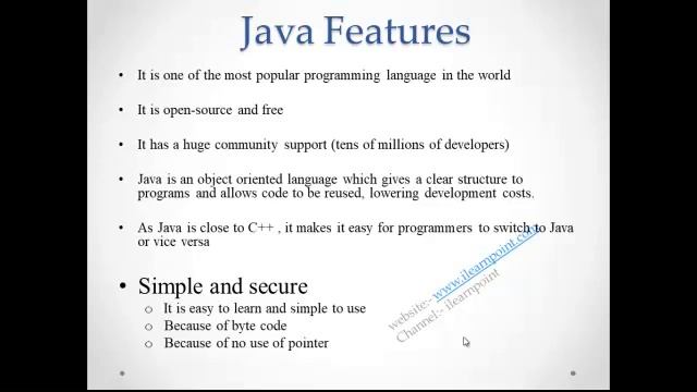 Java introduction