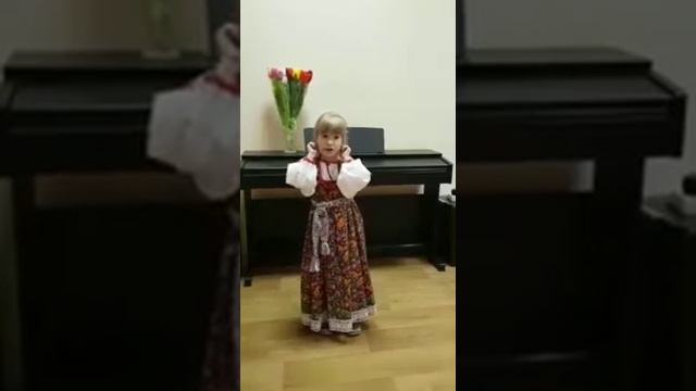 Виллахова Валерия Владимировна Богородский г.о. "Щедровочка щедровала" колядка Запада России