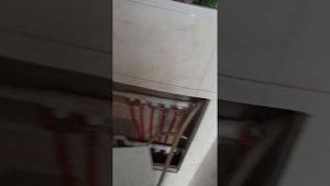 Промывка системы теплого пола, удаляем старый теплоноситель.