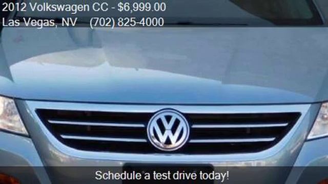 2012 Volkswagen CC Sport PZEV 4dr Sedan 6A for sale in Las V