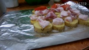 ВКУСНАЯ КАРТОШКА В ФОЛЬГЕ НА МАНГАЛЕ!ПАЛЬЧИКИ ОБЛИЖЕШЬ!!!