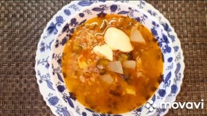 РАССОЛЬНИК С РИСОМ.