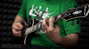 Электрогитара EPIPHONE LTD MATT HEAFY SIGNATURE LES PAUL CUSTOM EBONY