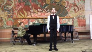 Гутенёв Василий, 10 лет, академический вокал, ДМШ № 1 г.Подольск, ноябрь 2020г.