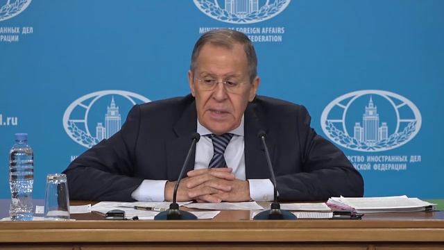 Ежегодная пресс-конференция С.Лаврова по итогам 2022 года, Москва, 18 января 2023 года