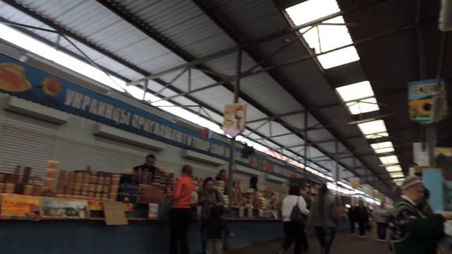 Калининград Königsberg Прогулка по Центральному рынку смотреть онлайн